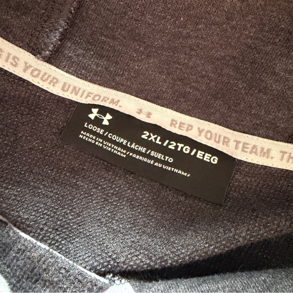 Utah Utes Under Armour Collegiate Athletic Hoodie Sweater Big Tall - Picture 6 of 6